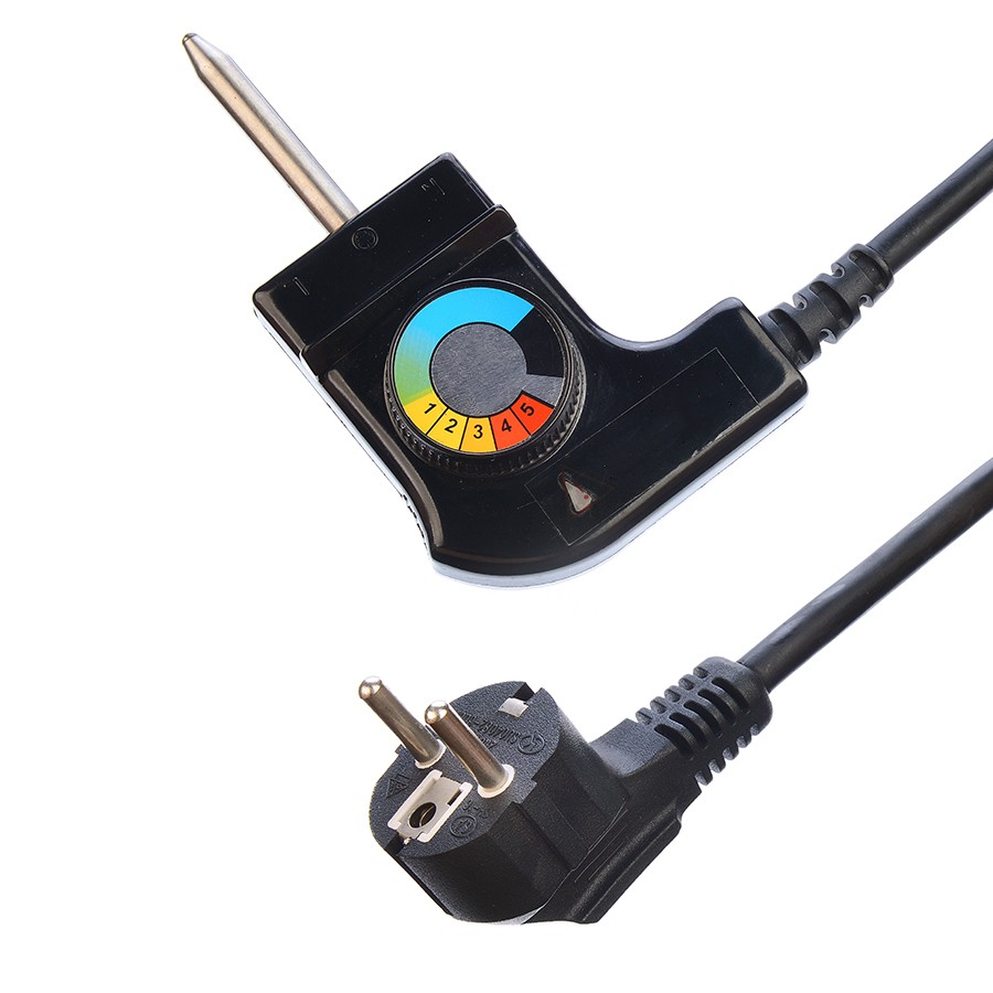Convenient Waterproof Cooker Controller Korea KC Standard Power Cord Plug Power for Home Appliances Customizable Length
