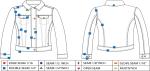 Button Through Ladies PVC Jacket , Pleather Dark Brown Jacket LEDO1739