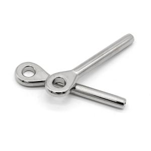 China Wire Rope Accessories Ship Marine Forged Eye Terminal 316 Stainless Steel wholesale