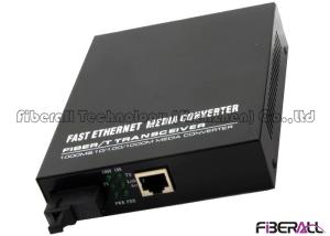 China Standalone Single Mode Fiber Media Converter Internal Power Adapter 80Km wholesale