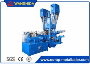 China 1800 - 2000kg / H Capacity Metal Briquetting Machines Vertical Structure WANSHIDA wholesale
