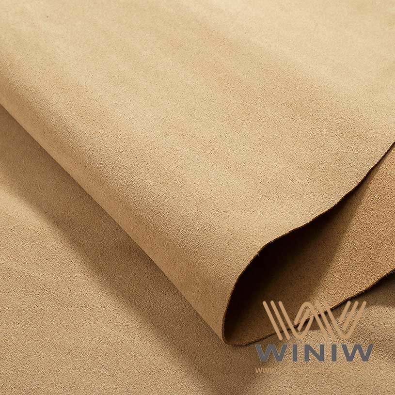 GRS Recycled Certified Suede Leather Material For Cars