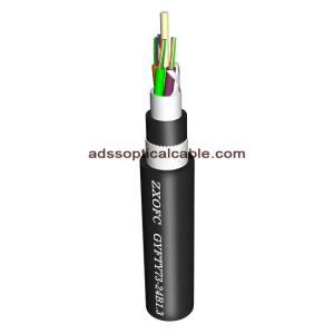 China Anti Rat Non Metallic Fiber Optic Cable Double Sheath 12 24 48 Core GYFTY73 wholesale