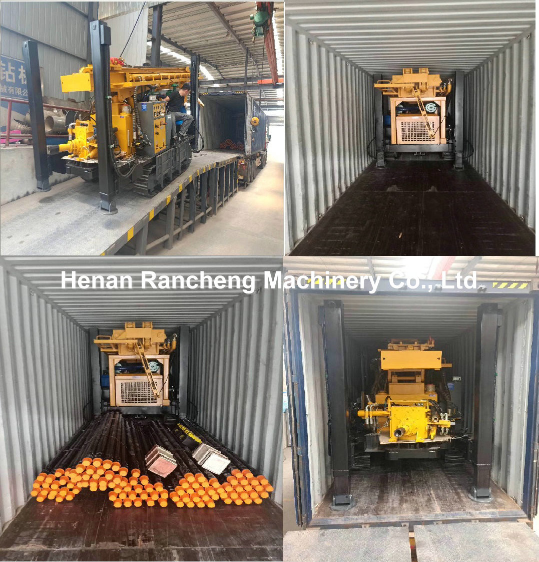 600m Depth 118KW Yuchai Engine Multi Functional Drilling Rig With Easy And Flexible Full Hydraulic Control