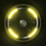 Yellow Children Bicycle Reflective Stickers Screen Printing