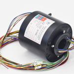 Wind Power 300rpm Signal Through Hole Slip Ring 25.4mm Aluminium Housing