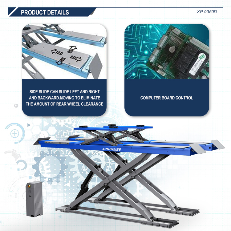 Full Rise Hydraulic Car Alignment Scissor Lift