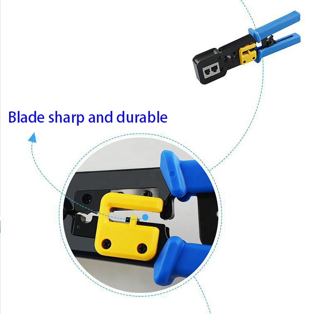 Network Cable Crimping Tool RJ45 RJ11 RJ12 Multiple Cable Plier