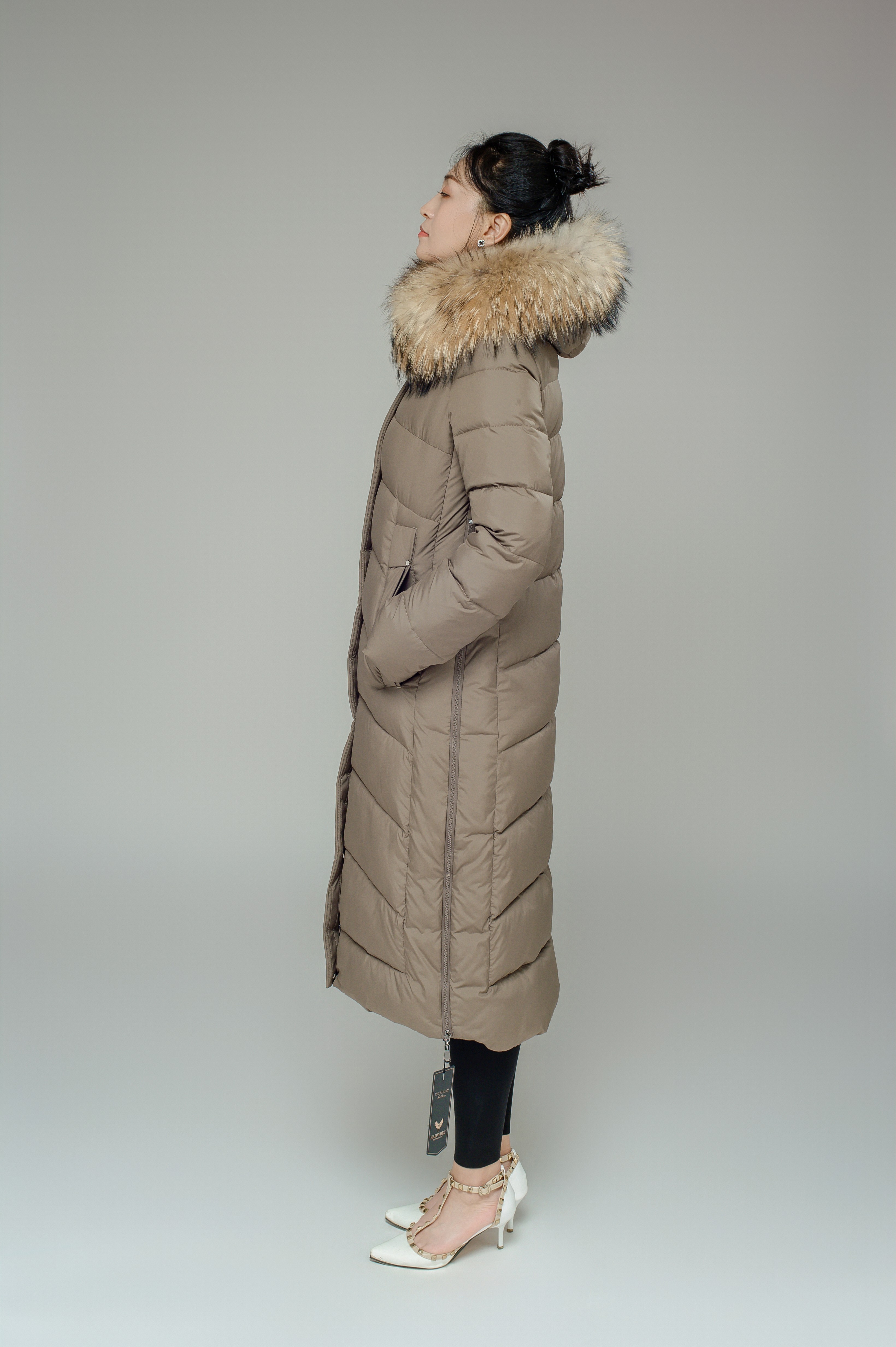 FODARLLOY 2022 SS Collection Women's Hooded Warm Winter Thicken Fleece SS Collection Long Coats