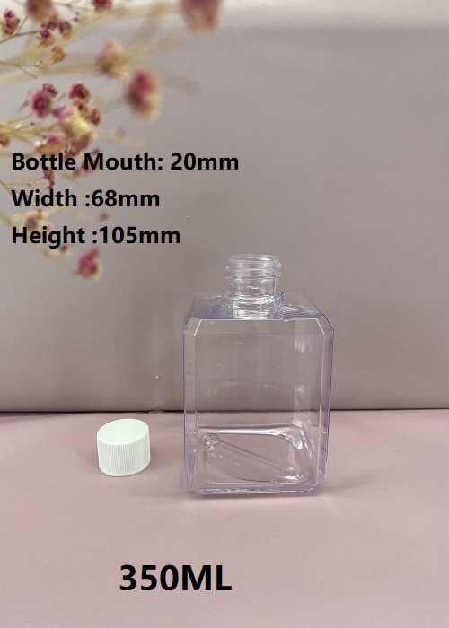 160ML Shampoo Conditioner & Body Wash Dispenser White Plastic Refillable Bottle with Pumps