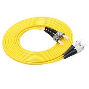 China 3M SM UPC Fiber Optic Patch Cord Low Insertion Loss High Tensile Strength wholesale