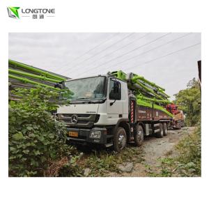 China BENZ Chassis Second Hand Concrete Pump Truck 46meter 52m 60m wholesale