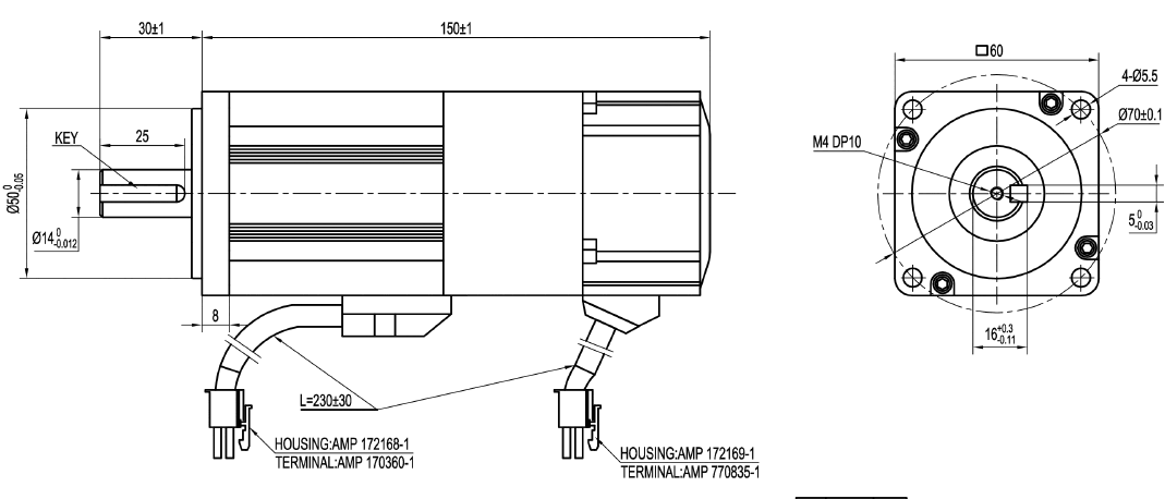 Micro Dc Servo Motor 3000 Rpm 250w 200w 300w 350w 400W Micro Servo Motor factory direct supply low price