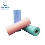 Reusable Spunlace Non Woven Dry Wipes Cleaning Household Roll