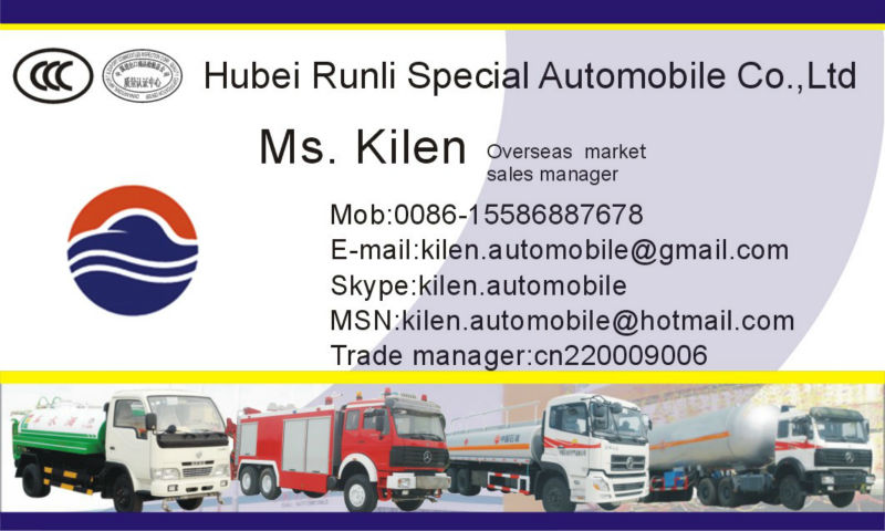 Dongfeng 6x6 All Driven Cargo Van Truck Mobile Food Truck GB17691-2005