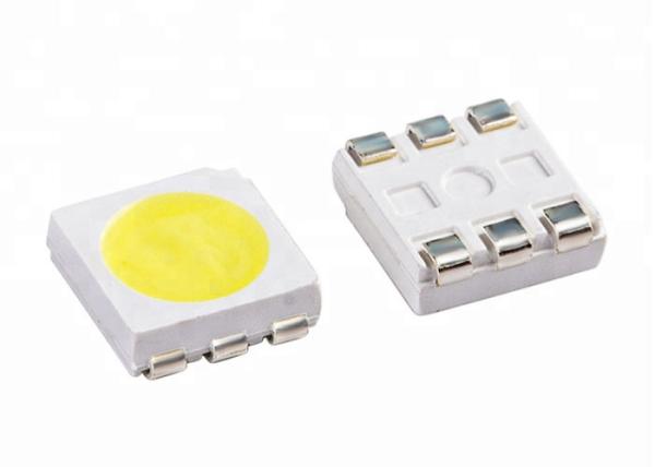 0.2W Led Emitting Diode Warm Pure Cool White 5050 SMD Led Chip Epistar 5500K