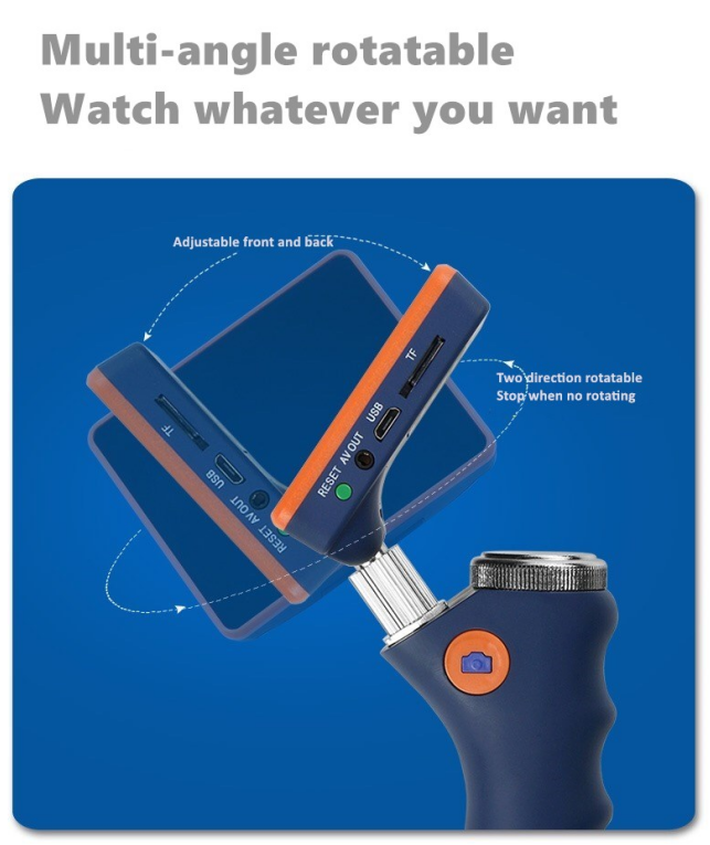 Portable Handheld Anesthesia Adult And Pediatric Hd Video Laryngoscope With 3# Blade Camera
