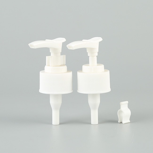 22/400 28mm 410 28-400 Lotion Pump Dispenser For Hand Cream Plastic Clip
