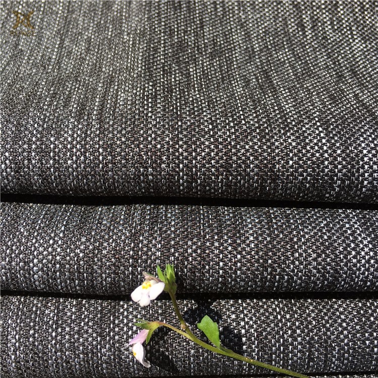 Thick Coarse Sheeting Cloth for Baby Stroller Bags 285gsm Woven Cation Two Color Plain