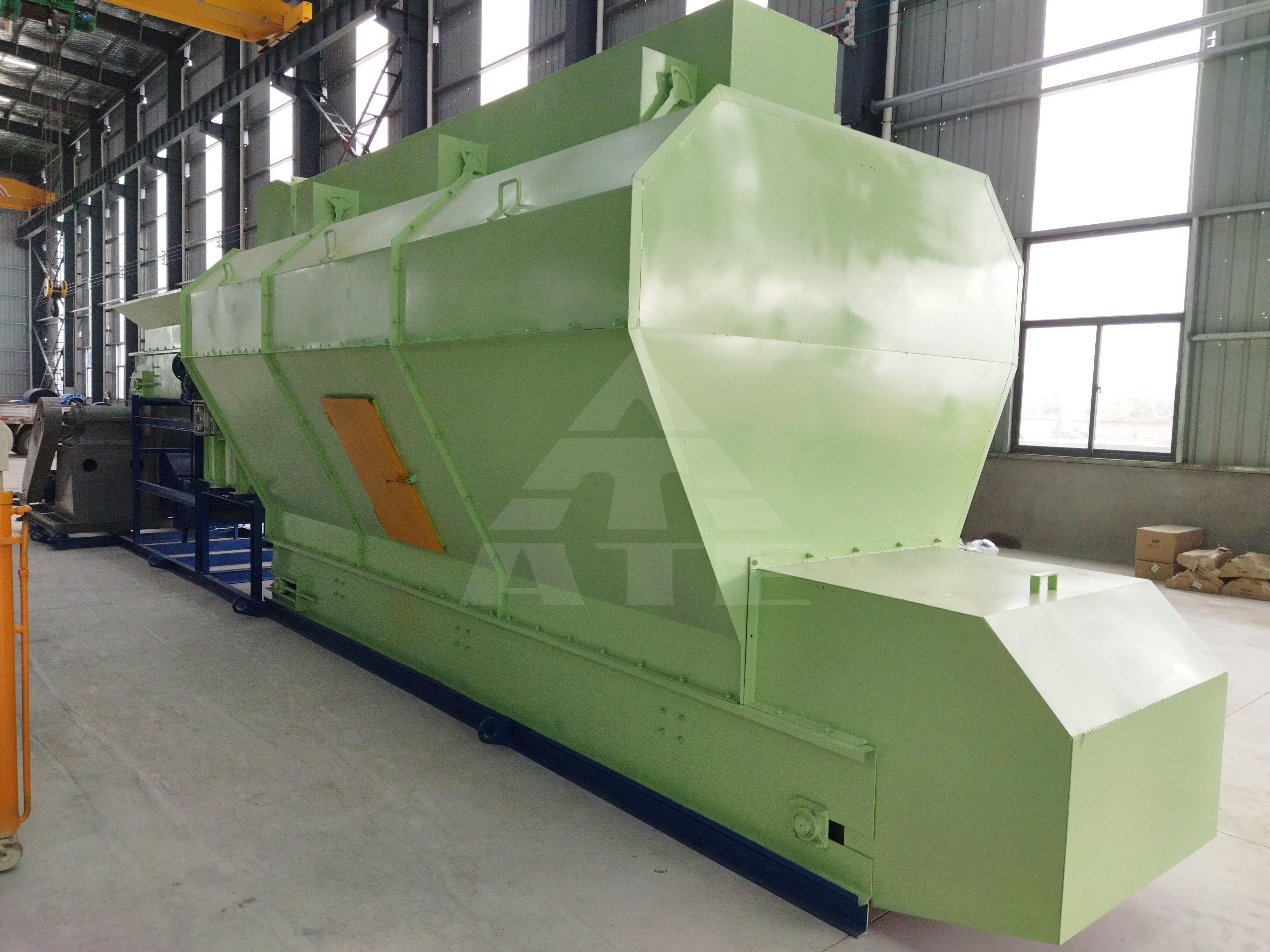 Conveyor Belt Waste Sorting Machine Municipal Waste Air Separator