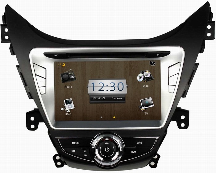 Car media player for Hyundai Elantra /Avante /I35(2011-2013) with car bluetooth driver OCB-8028