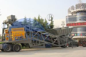 China Cement Sand YHZS100 10m3×2 Mobile Mixing Plant wholesale