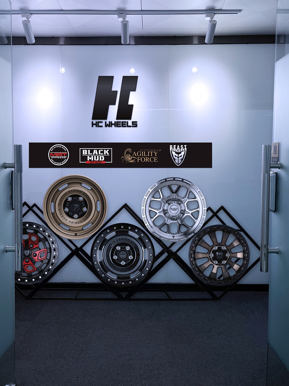 Alloy Off Road Wheel 4 X 4 For SUV Car Toyota tacoma ford f150