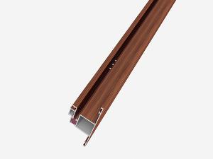 China ISO45001 2.0mm 6063 T5 Wood Grain Aluminum Extrusion wholesale