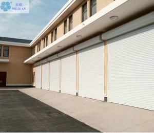 China 0.8mm Aluminum Bulletproof Vertical Roller Shutter Garage Doors wholesale