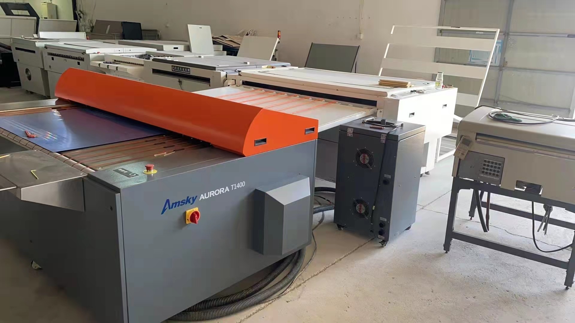 Max 1400X1280mm Offset Plate Making Machine 5.5KVA Thermal CTP Platesetter