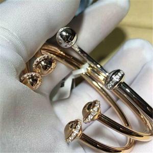 China Luxury jewe factory bracelet gold diamond 18k gold white gold yellow gold rose gold diamond bracelet wholesale