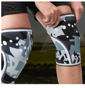 China Neoprene sports knee pads SCR diving material knee pads weightlifting knee pads 7mm customizable wholesale
