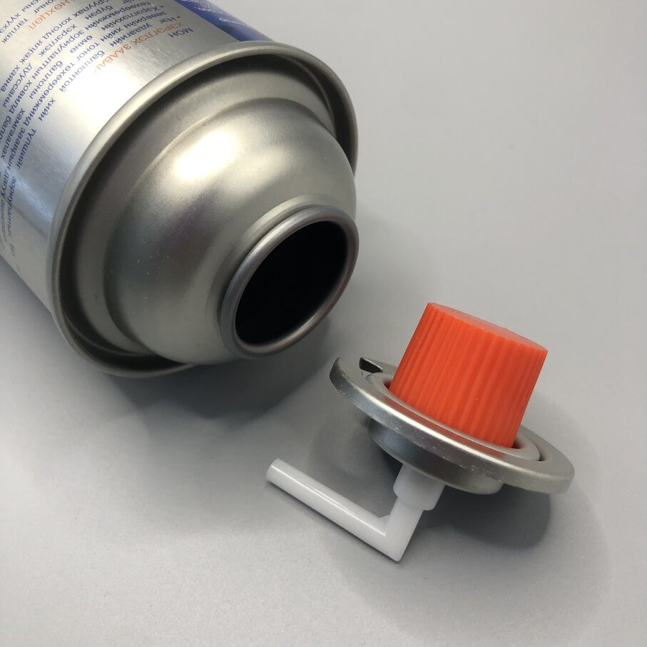 Straight Shape Portable Gas Stove Valve for Butane Gas Supply