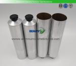 Hair Color Cream Aluminum Tube Containers , High Standard Aluminum Ointment