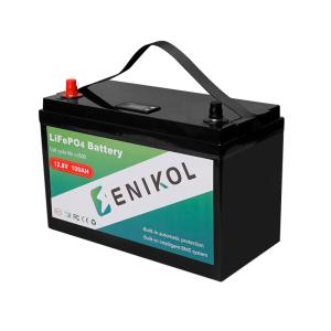 China OEM 12 Volt RV LiFePo4 Battery 100ah Solar Lithium Ion Battery Built In BMS wholesale