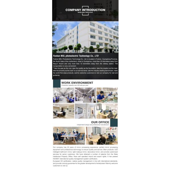 Magnifying Round Backlit Bathroom Mirror 5mm Beauty Salon Mirror With Lights