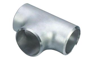 China 8 Inch Equal Steel Pipe Tee Schedule 80S Stainless Steel ASTM A403 WP304 ASME B36 19 wholesale