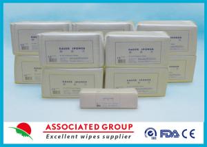 China Soft Gentle Non Woven Gauze Swabs Sterile 10 x 10 cm For Hospital wholesale