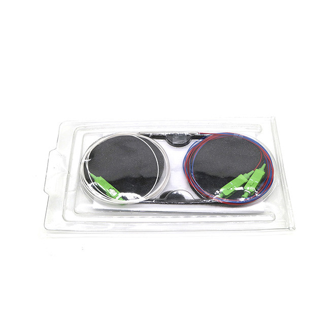 1x2 Single Mode Wavelength Division Multiplexing 980/1550nm 1480/1550nm