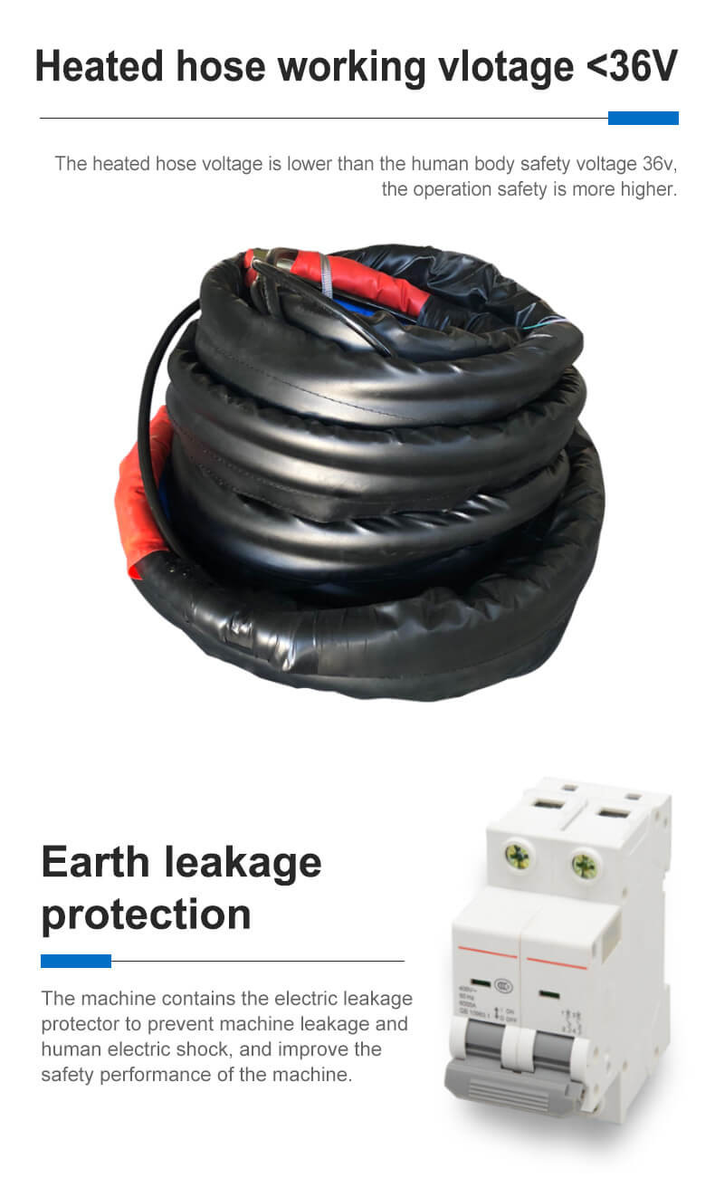 CE Winterboy A25 Polyurea Spray Machine 14KW Fast Heating Easy To Install