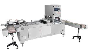 China Automatic Industrial Tray Sealing Equipment Film Cutting Machine wholesale