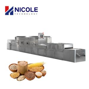 China Continuous Grain Microwave Dryer Machine Industrial Stainless Steel 304 wholesale