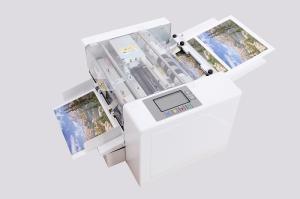 China Compact Size Commercial Business Card Cutter Space Saving Easy Operation wholesale