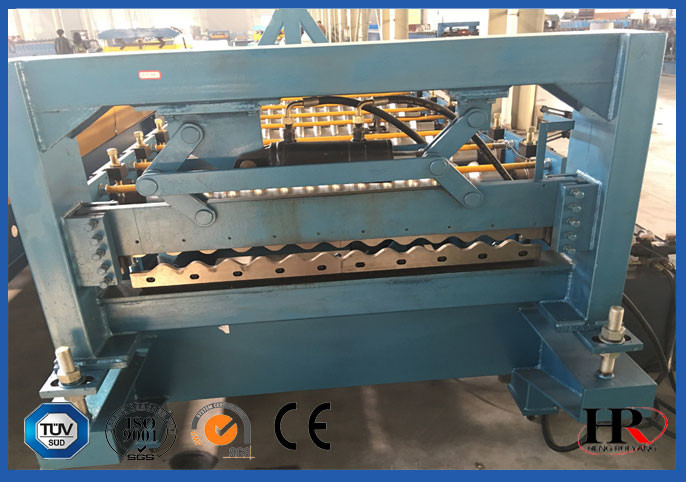 8000 Kg Advanced Roofing Sheet Roll Forming Machine 6.5m Length 380 Voltage