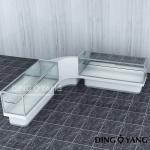 Custom Made 12V Output Power Lockable Jewelry Display Cases