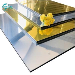 China 1220mm SGS Approved Mirror Aluminum Composite Panel Acp wholesale