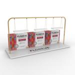 Customized Acrylic Display Stand Hair Care Products Acrylic Countertop Display