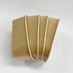 Water Resisting 1000ml Rectangular Take Away Box Cardboard Food Bowls