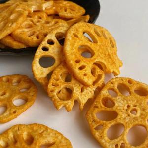 China Crawfish Flavor Dried Fruits Vegetables Spicy Lotus Root Snacks wholesale