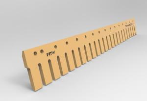 China Serrated cutting edge snowplow blades wholesale
